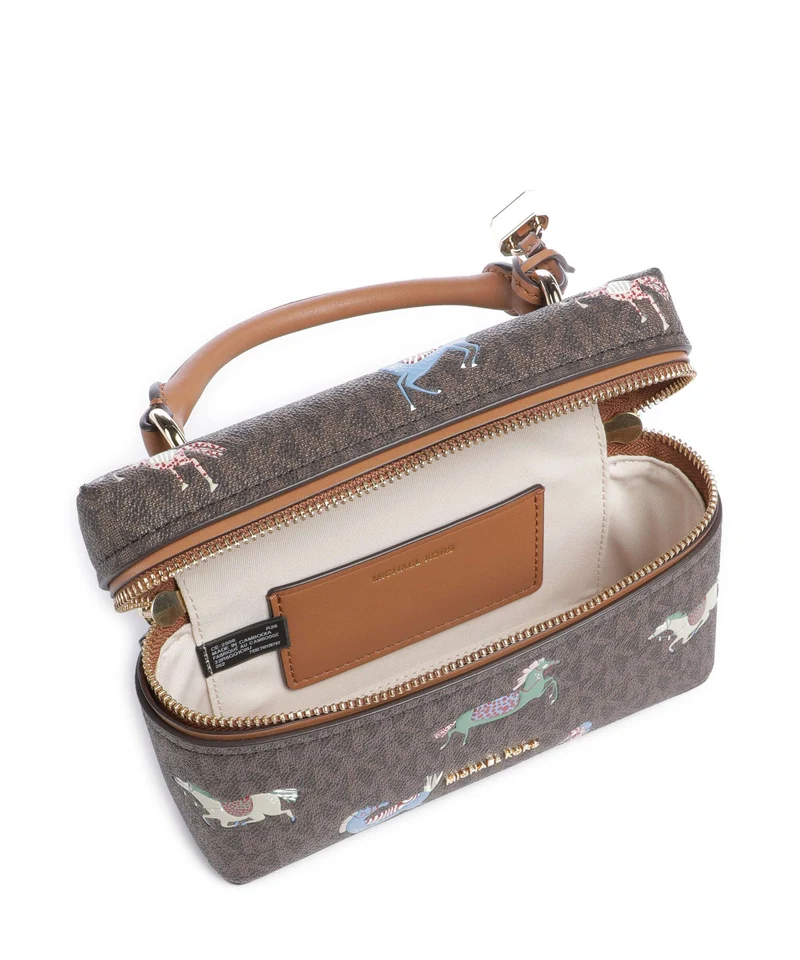 Michael Kors Jana XS Umhängetasche brown/acorn