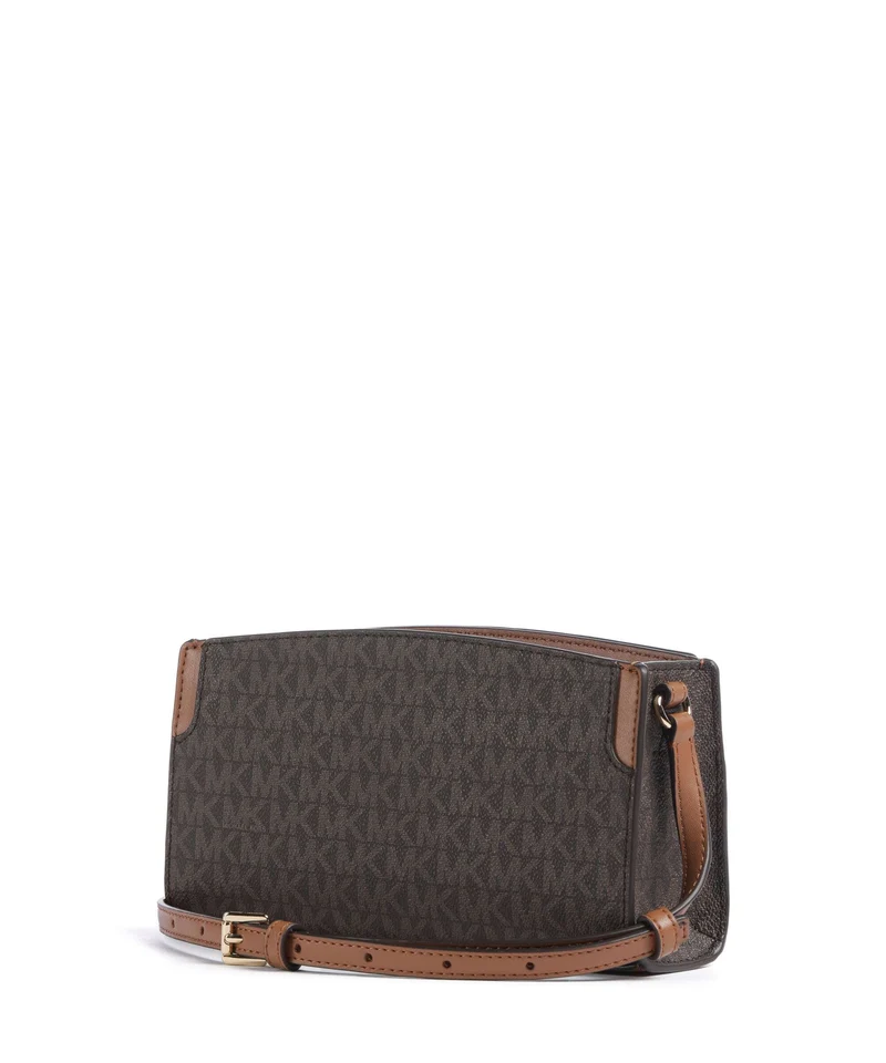 Michael Kors Becca Small Umhängetasche brown/acorn