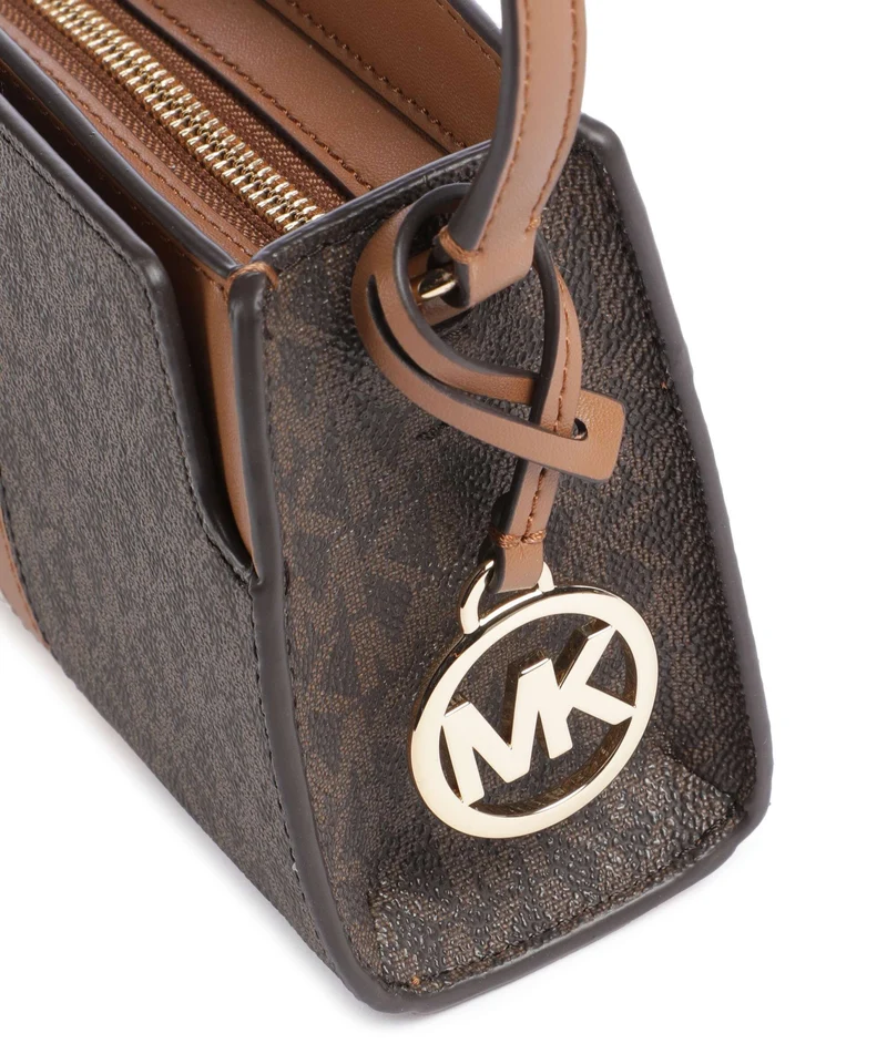 Michael Kors Becca Small Umhängetasche brown/acorn