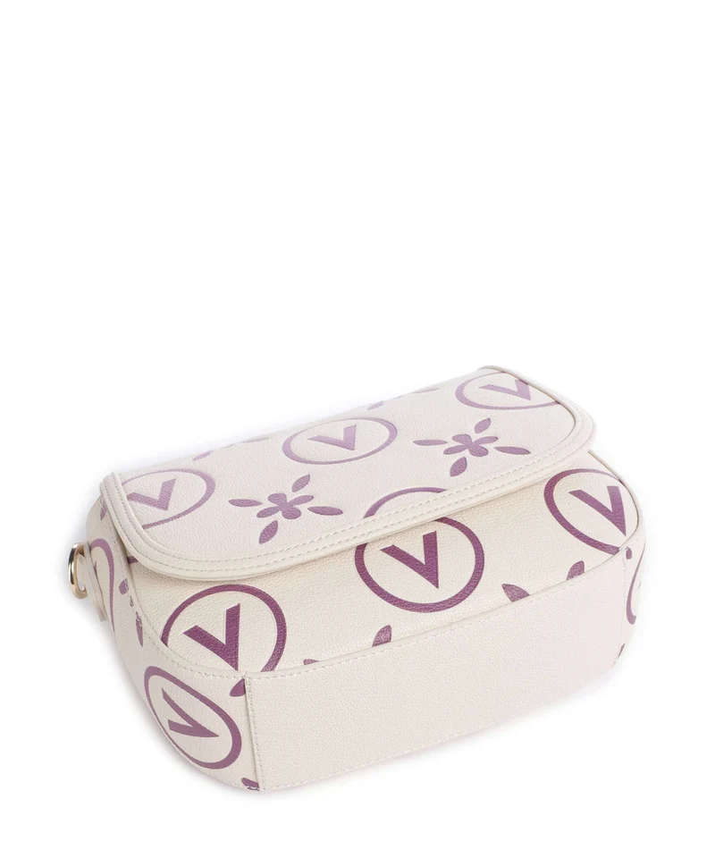Valentino Bags Samba Re Print Umhängetasche ecru/rosa