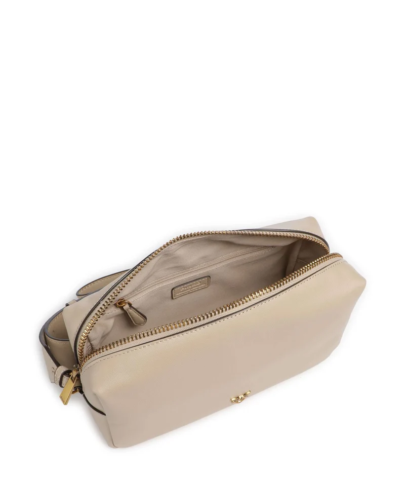 Pinko Schultertasche beige/grigio fumo/antique gold