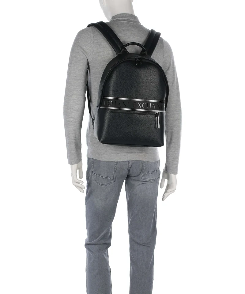 Armani Exchange Ian Rucksack black