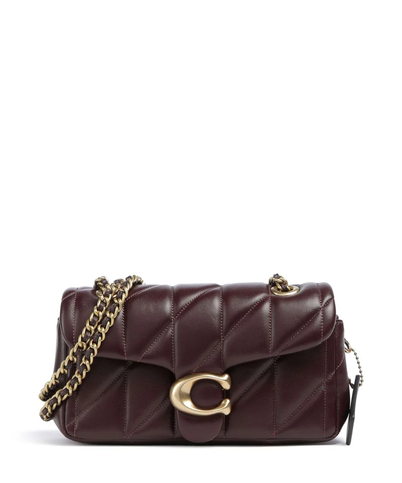 Coach Tabby 20 Schultertasche black currant