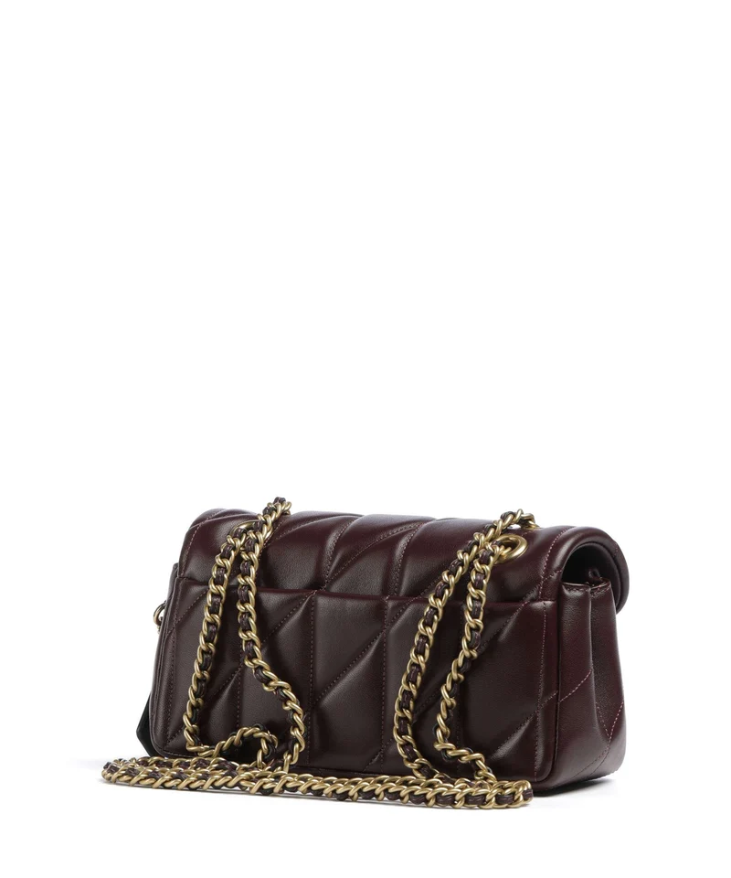 Coach Tabby 20 Schultertasche black currant