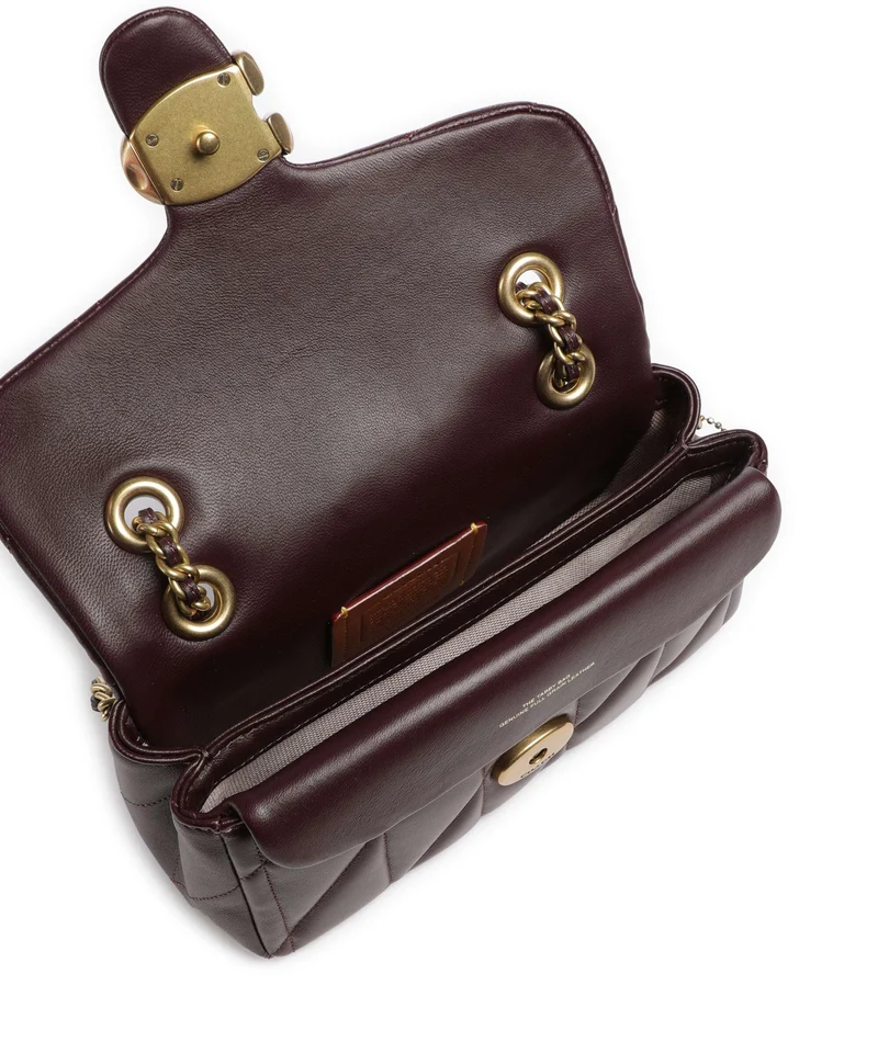 Coach Tabby 20 Schultertasche black currant