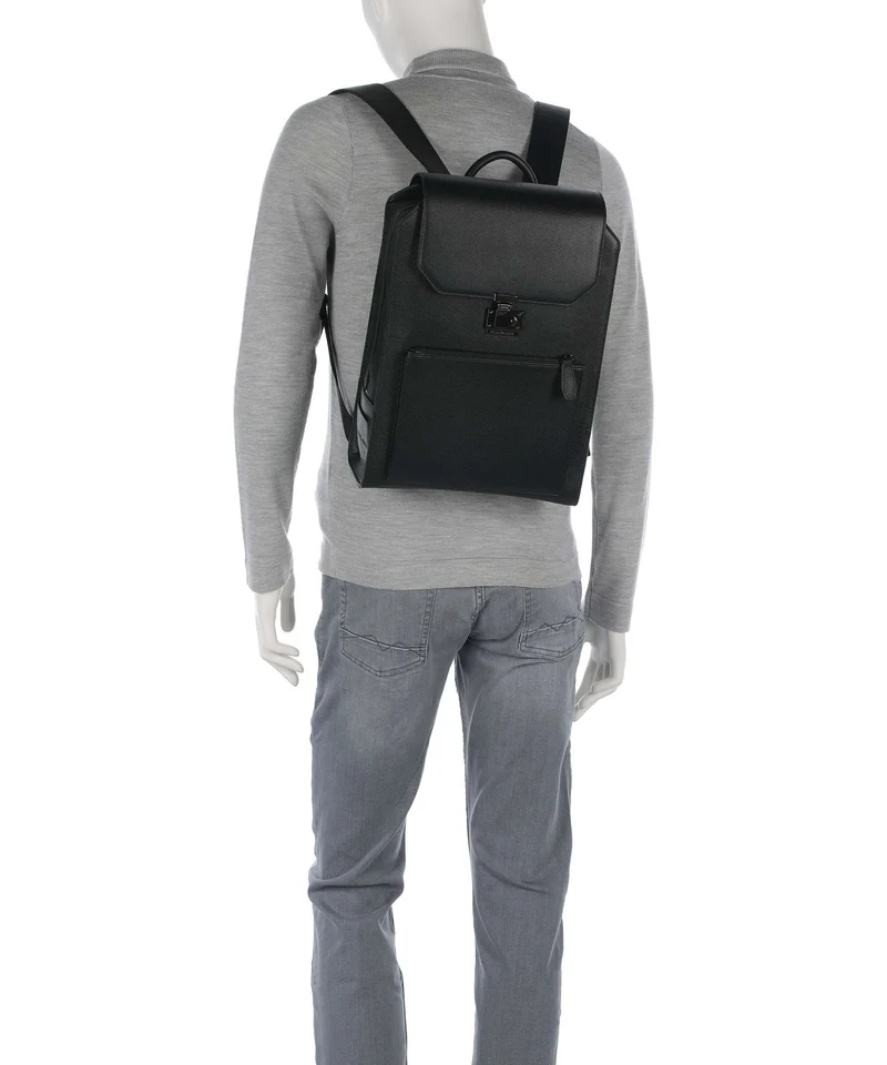 Emporio Armani Milano Rucksack black beauty