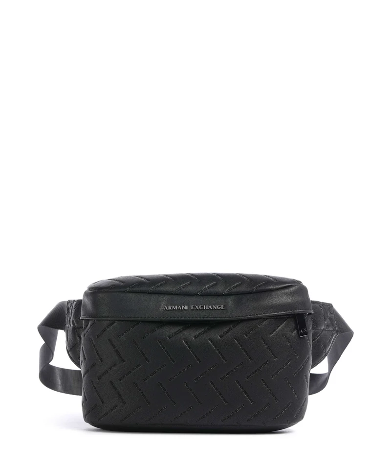 Armani Exchange Ginevra Embossed Gürteltasche black