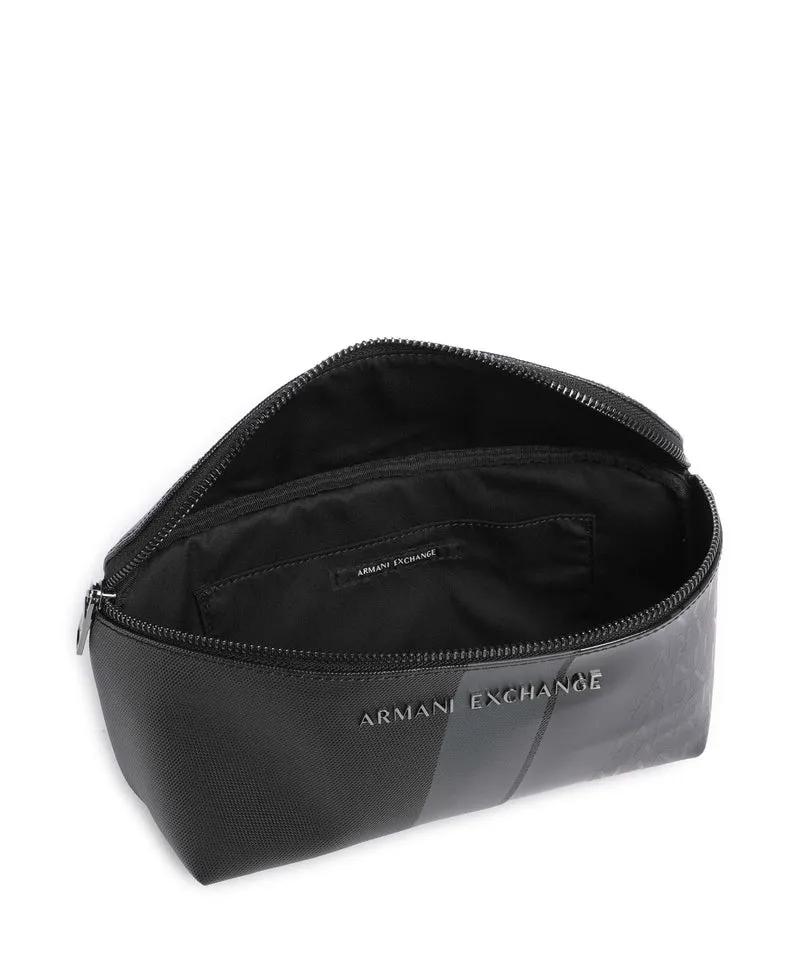 Armani Exchange Dylan Gürteltasche black/gunmetal/shiny black