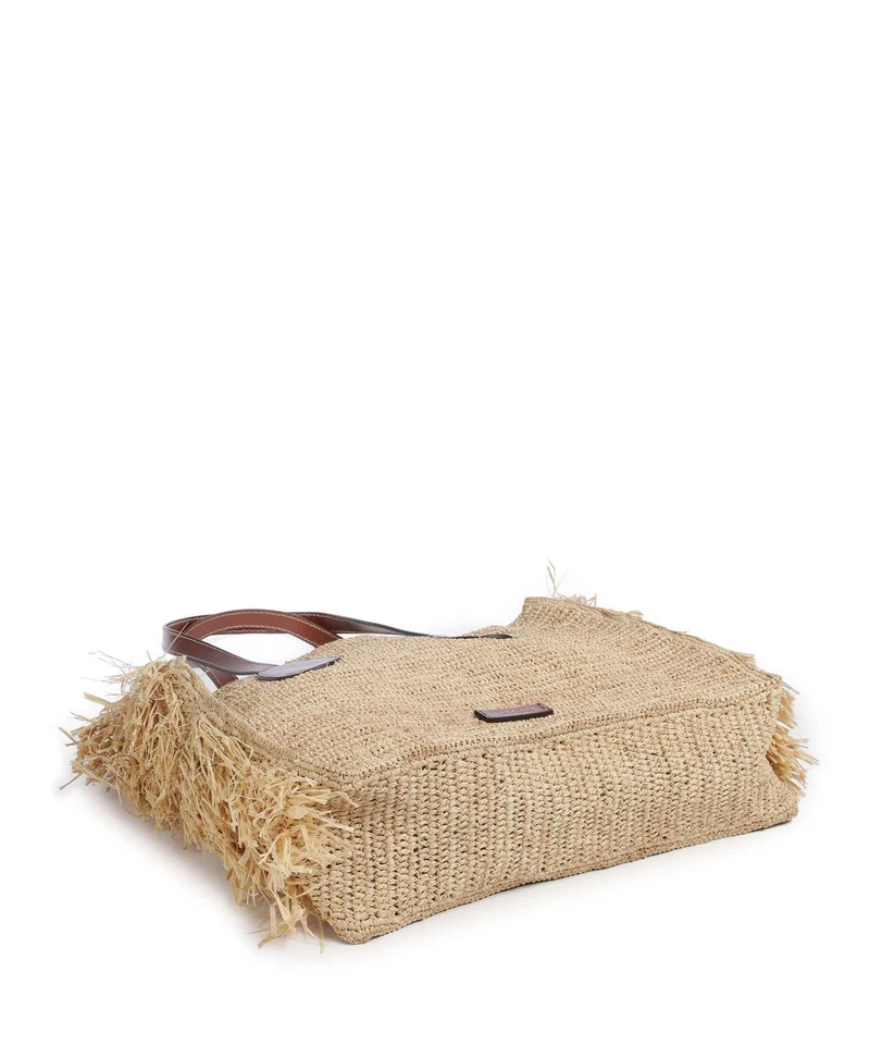 The Bridge Luna Shopper marrone