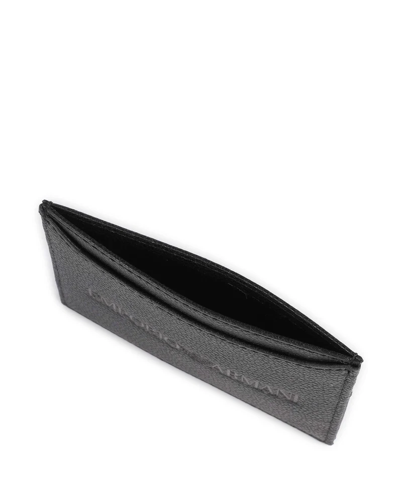 Emporio Armani Milano Kreditkartenetui black beauty