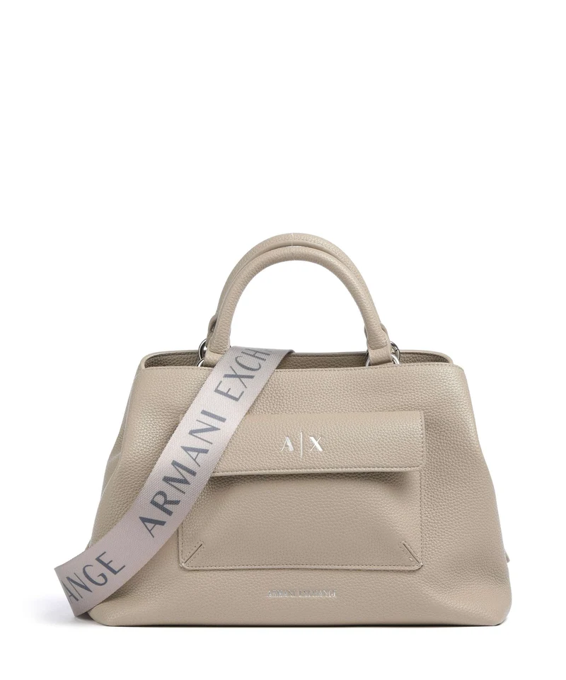 Armani Exchange Nicole M Handtasche sand
