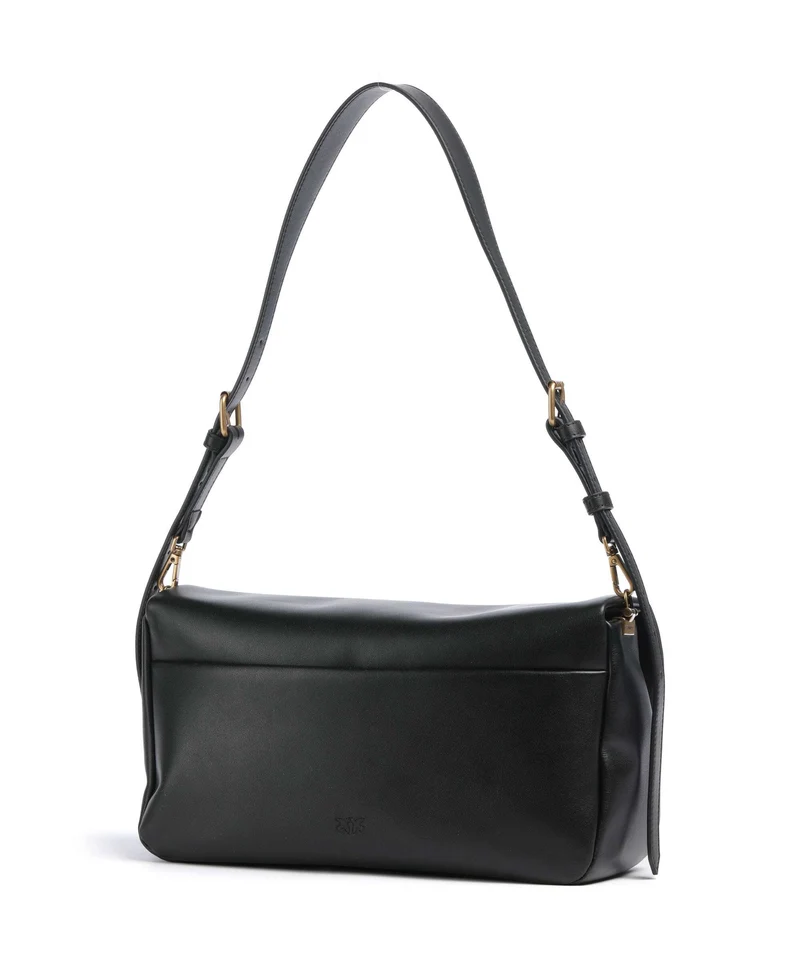 Pinko Click Soft Horizontal Schultertasche nero/antique gold