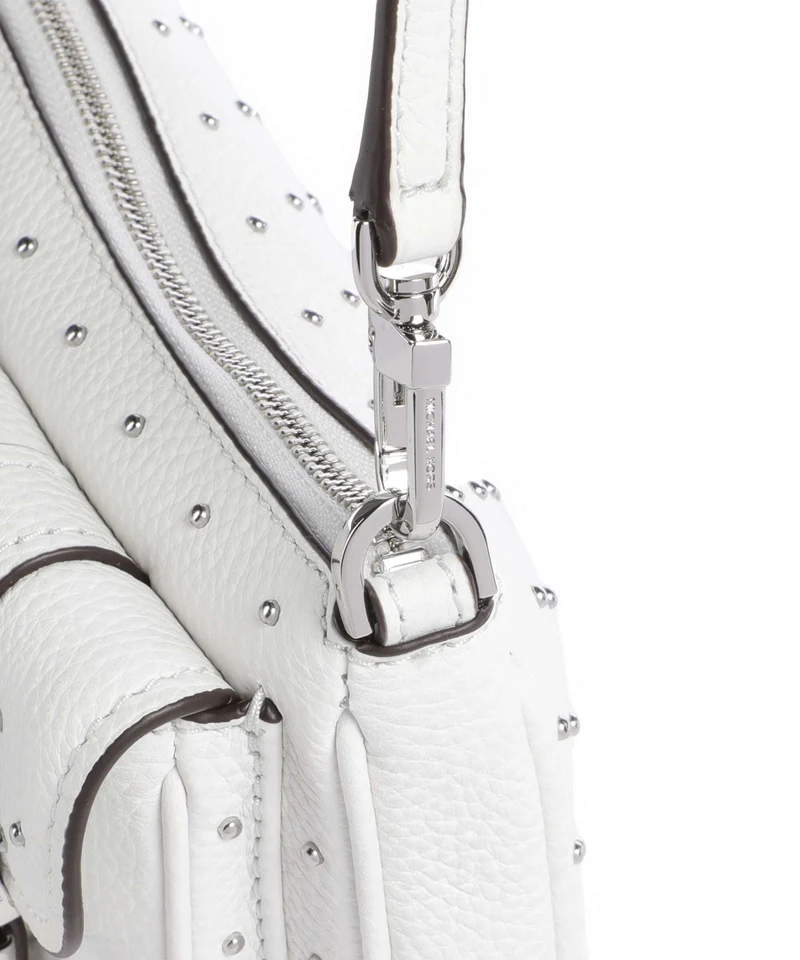 Michael Kors Zoe Small Schultertasche optic white