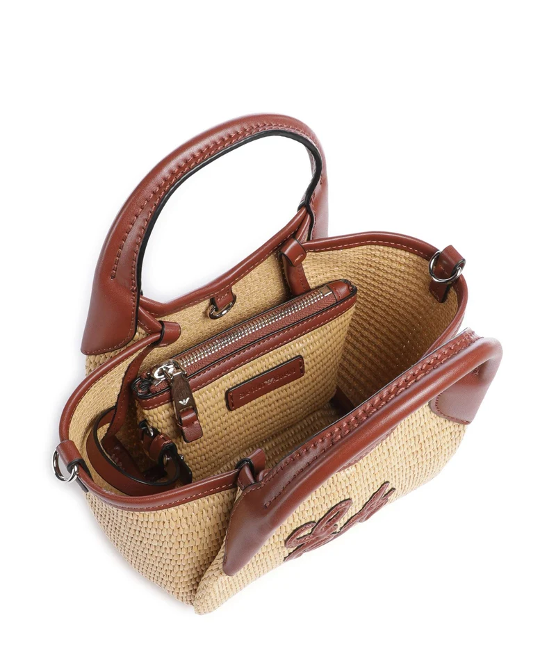 Emporio Armani Durini 24 S Umhängetasche naturale/siena