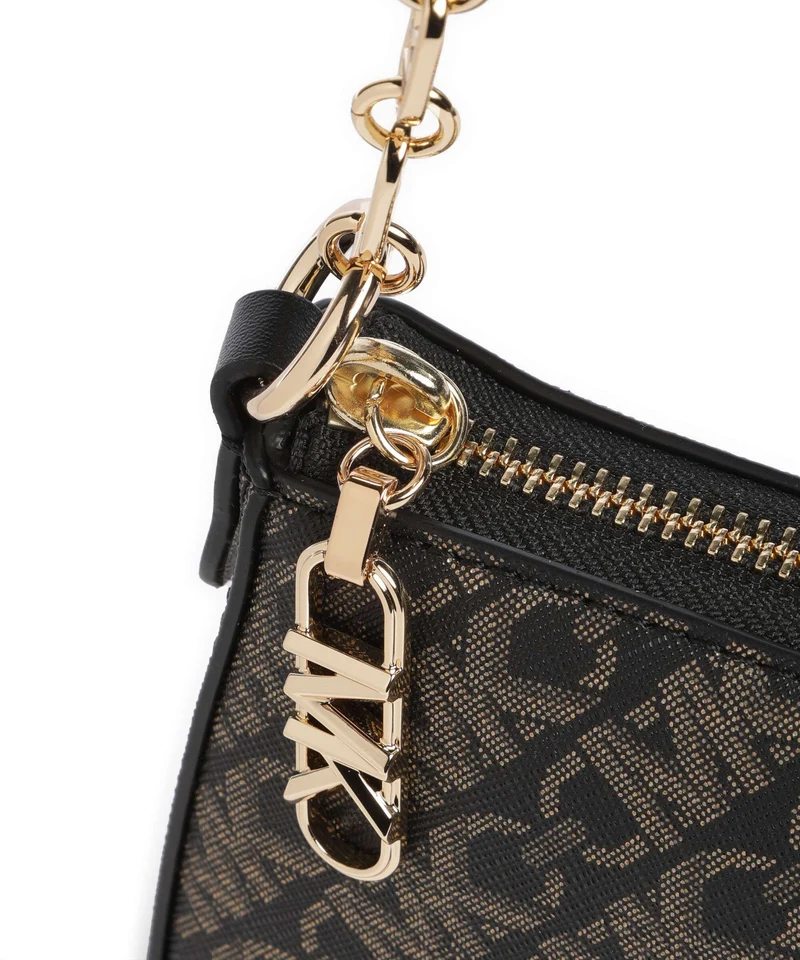 Michael Kors Empire Schultertasche black/pale gold