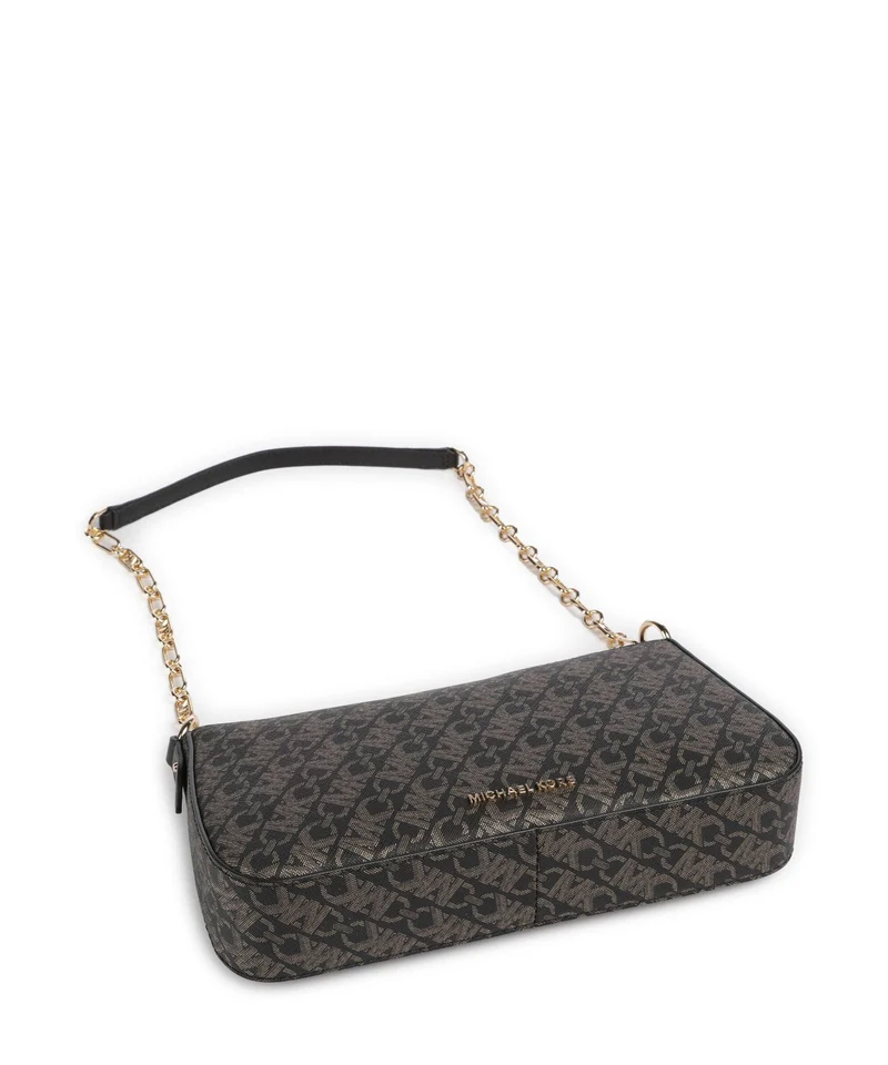 Michael Kors Empire Schultertasche black/pale gold