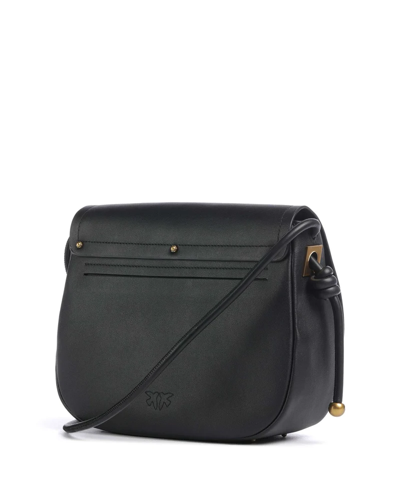 Pinko Saddle Classic Umhängetasche nero/antique gold