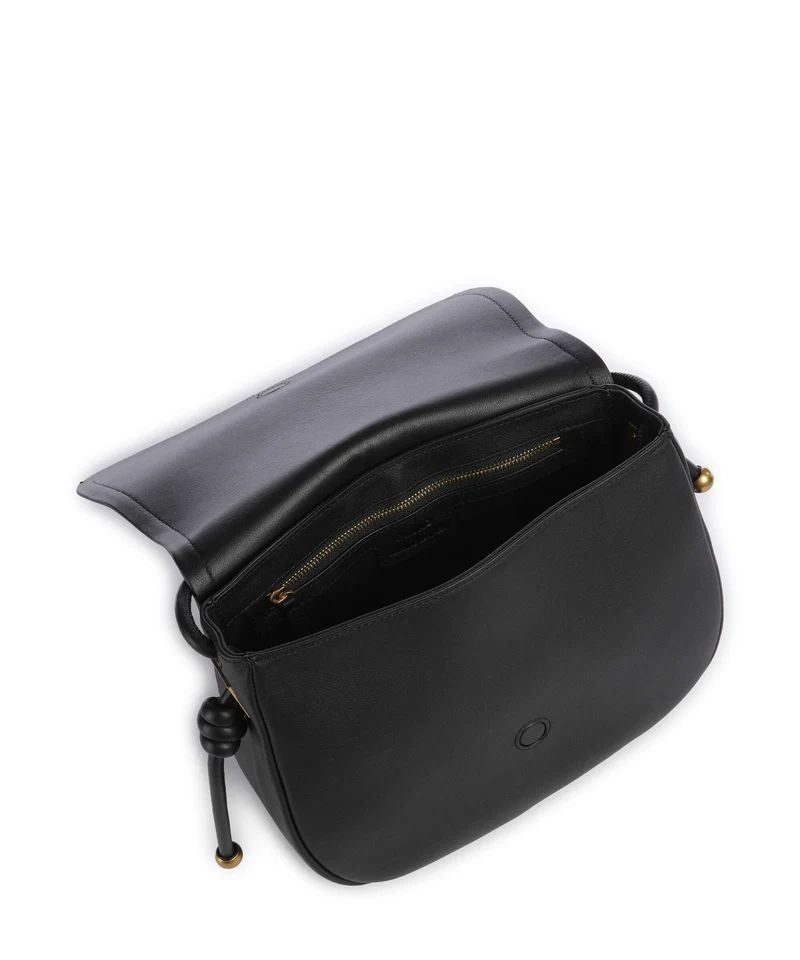 Pinko Saddle Classic Umhängetasche nero/antique gold