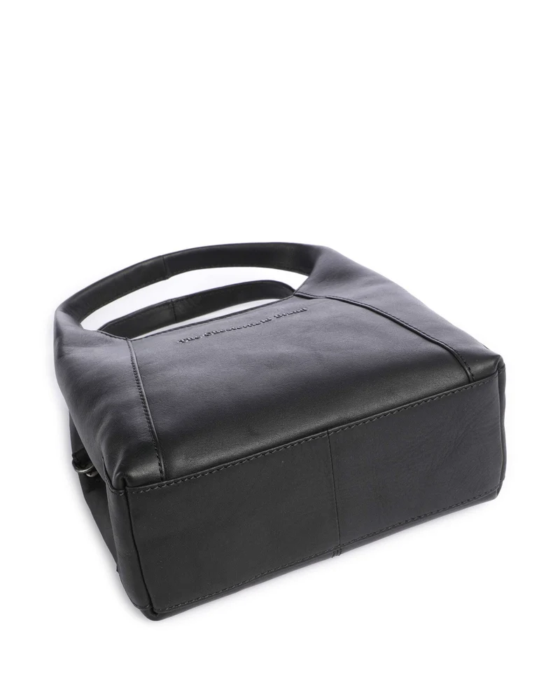 The Chesterfield Brand Wax Pull Up Cow Lunera Handtasche black