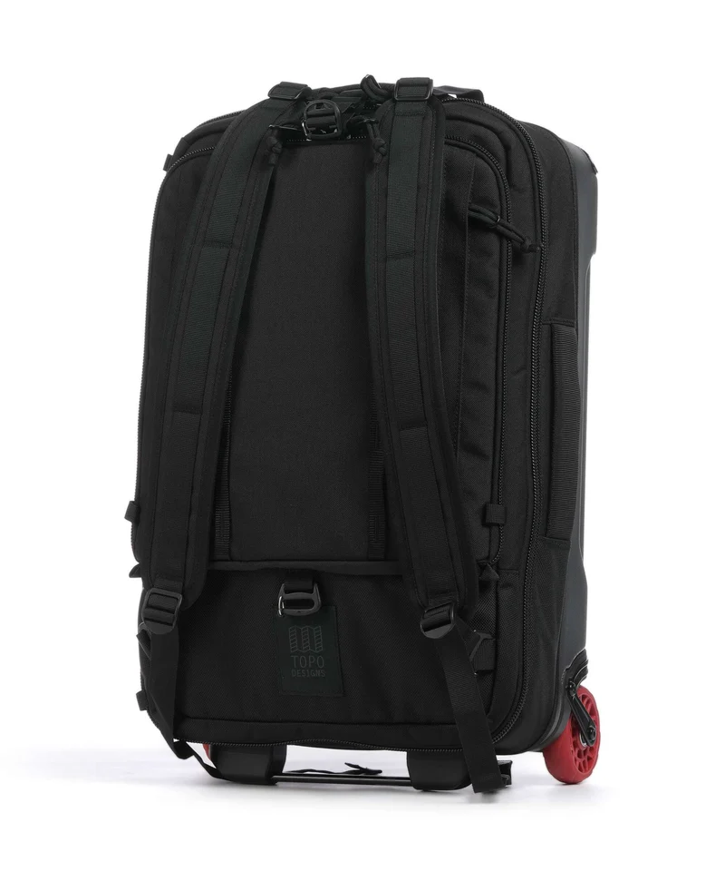 Topo Designs Global Rollenreisetasche black