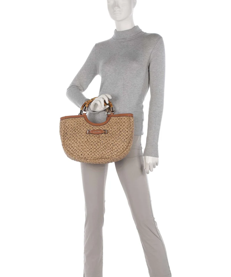 Guess Siria Handtasche natural/cognac