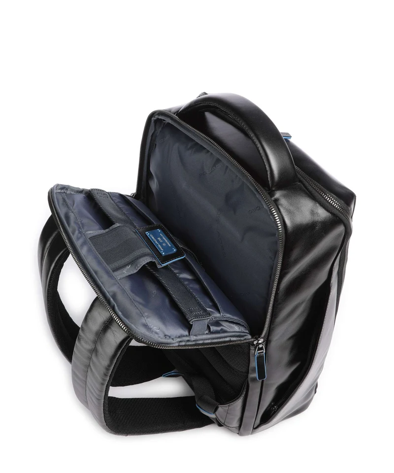 Piquadro Blue Square Rucksack nero
