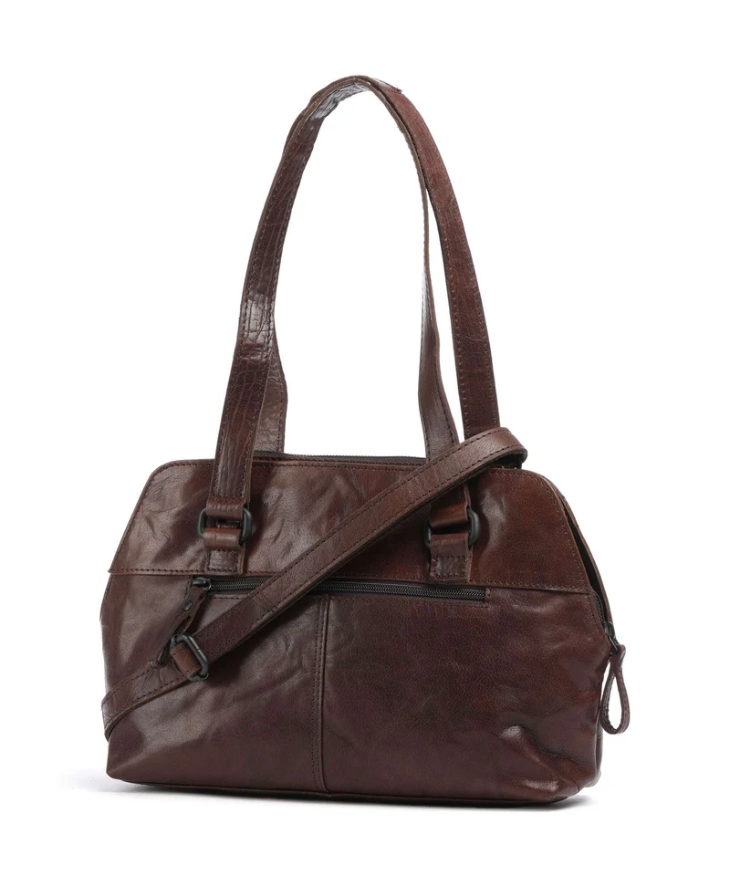 Spikes & Sparrow Bronco Schultertasche brown