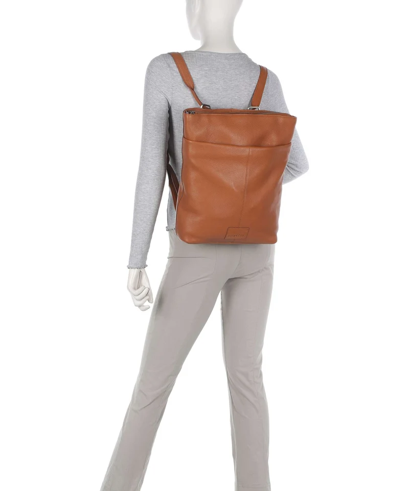 Burkely Soft Skylar Rucksack-Tasche cozy cognac