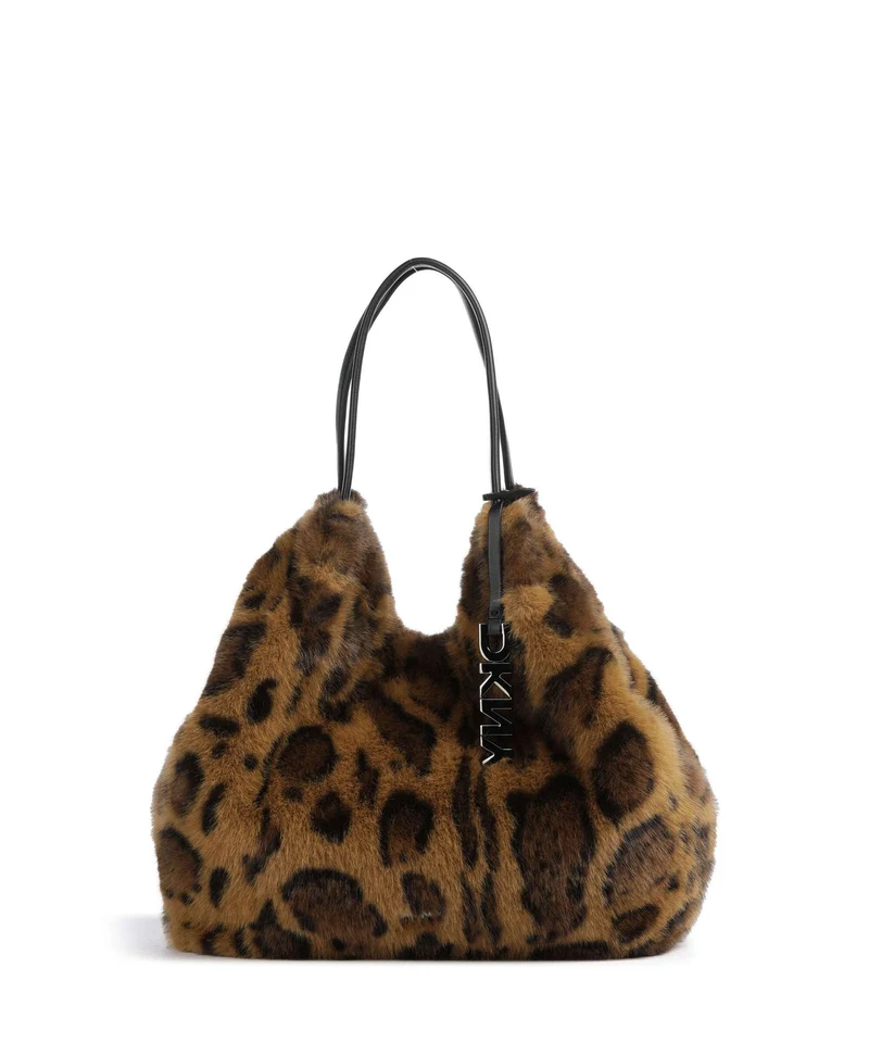 DKNY Paula Medium Shopper leopard
