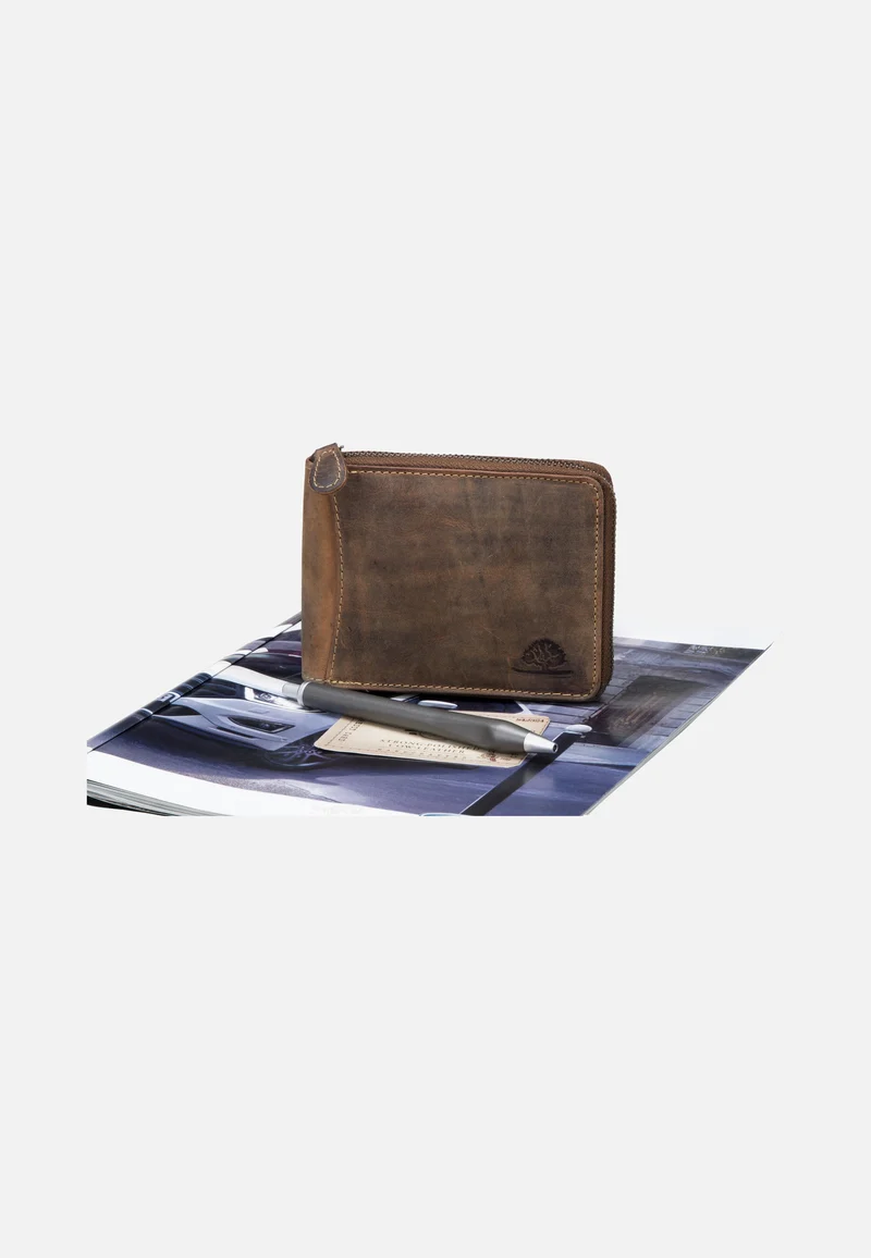 Vintage 1666 Sattelbraun - Portemonnaie