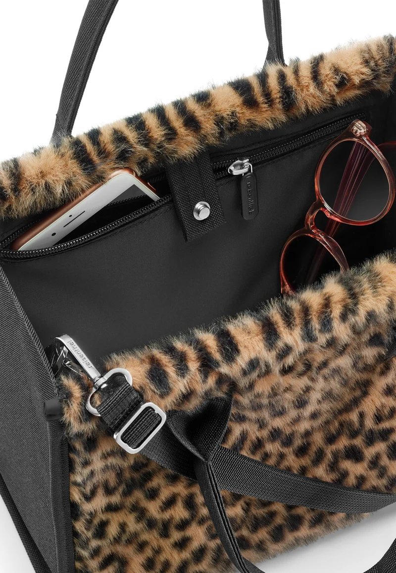 Daily Shopper XS Leo Fake Fur - Tote Bag