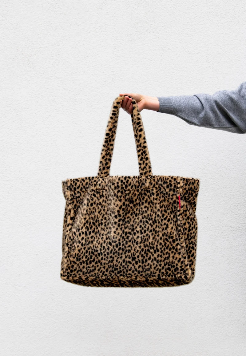 Softshopper Leo Fake Fur - Shopper