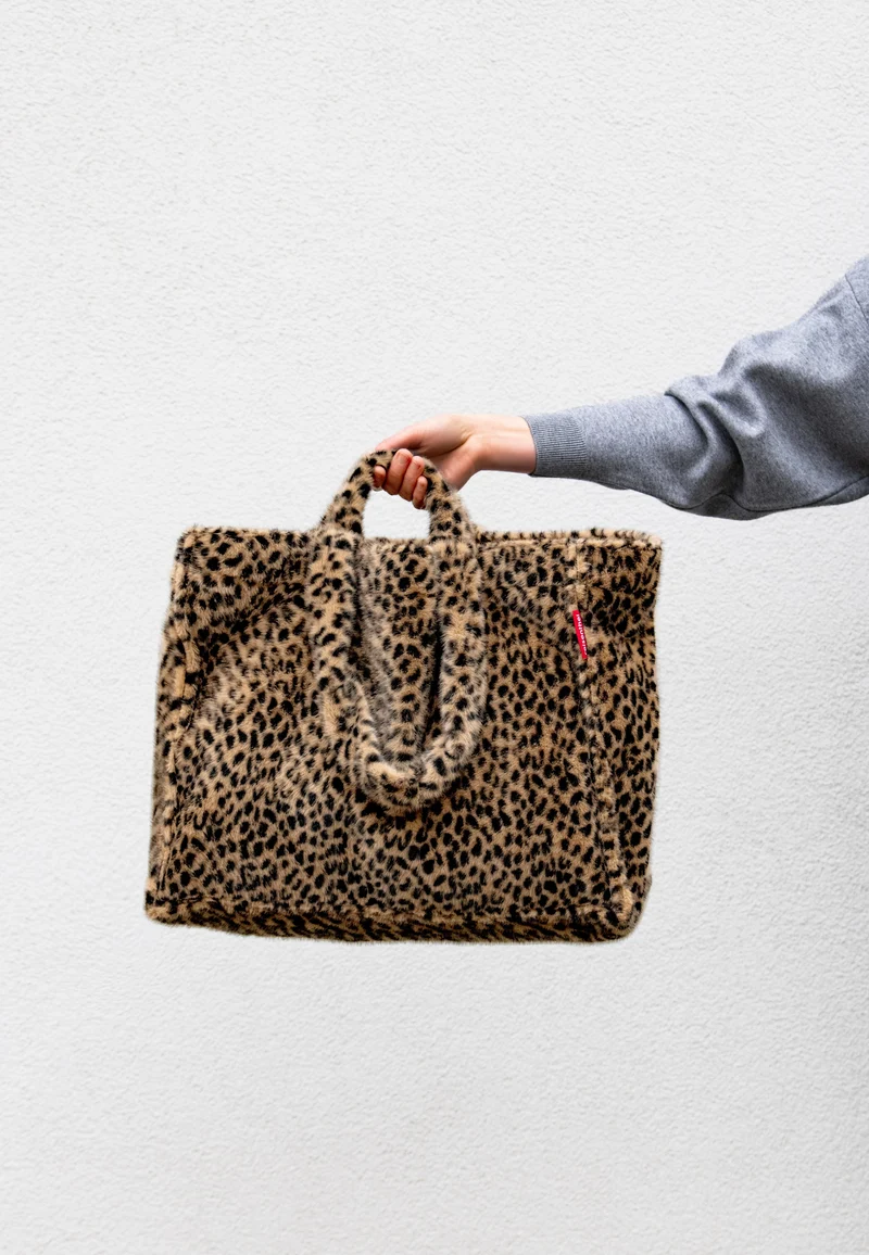 Softshopper Leo Fake Fur - Shopper