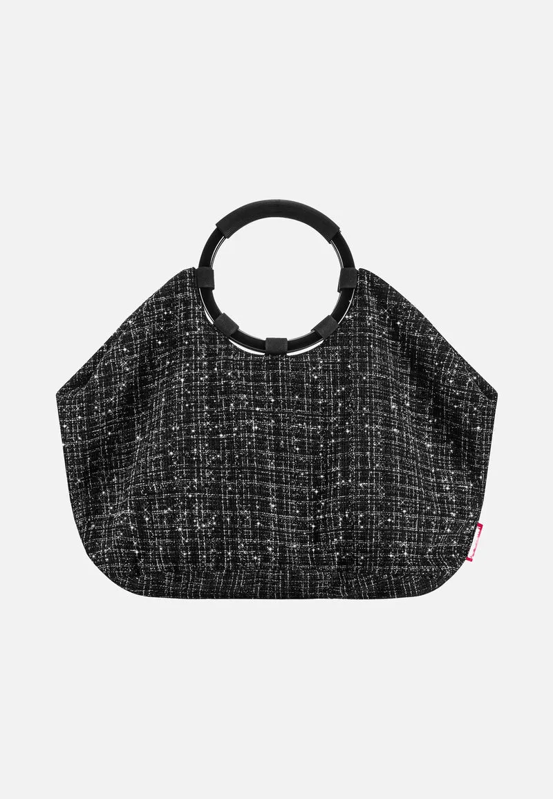 Loopbag Hobo Bouclé Black - Shopper