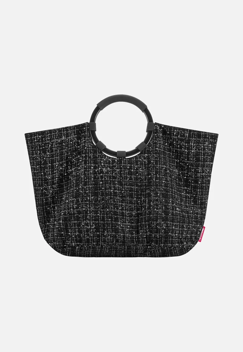 Loopbag Hobo Bouclé Black - Shopper