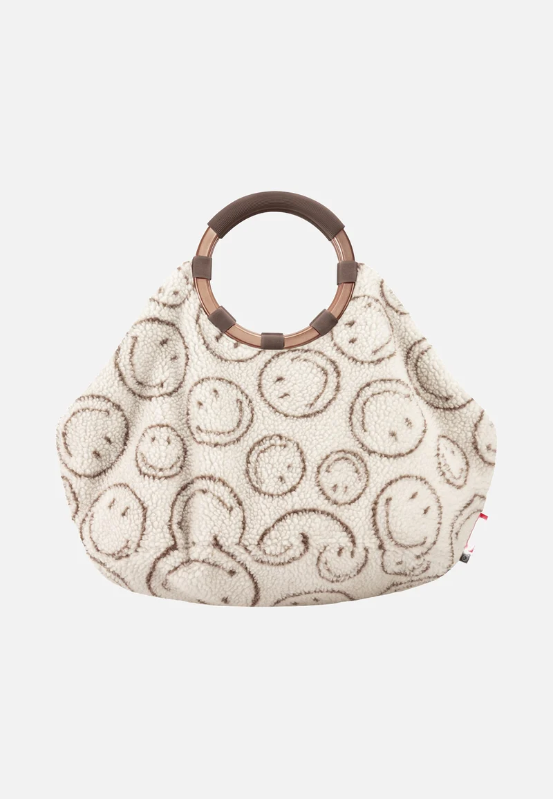 Loopbag Hobo Smiley® Teddy Chocolate - Shopper