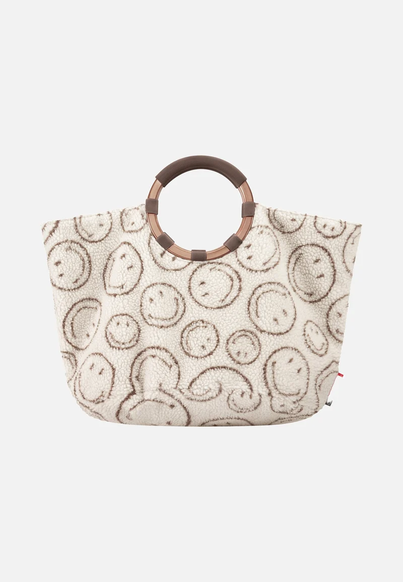 Loopbag Hobo Smiley® Teddy Chocolate - Shopper