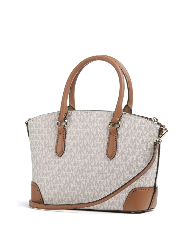 Michael Kors Murphy Medium Handtasche vanilla/acorn