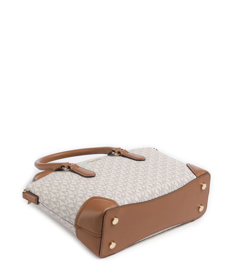 Michael Kors Murphy Medium Handtasche vanilla/acorn