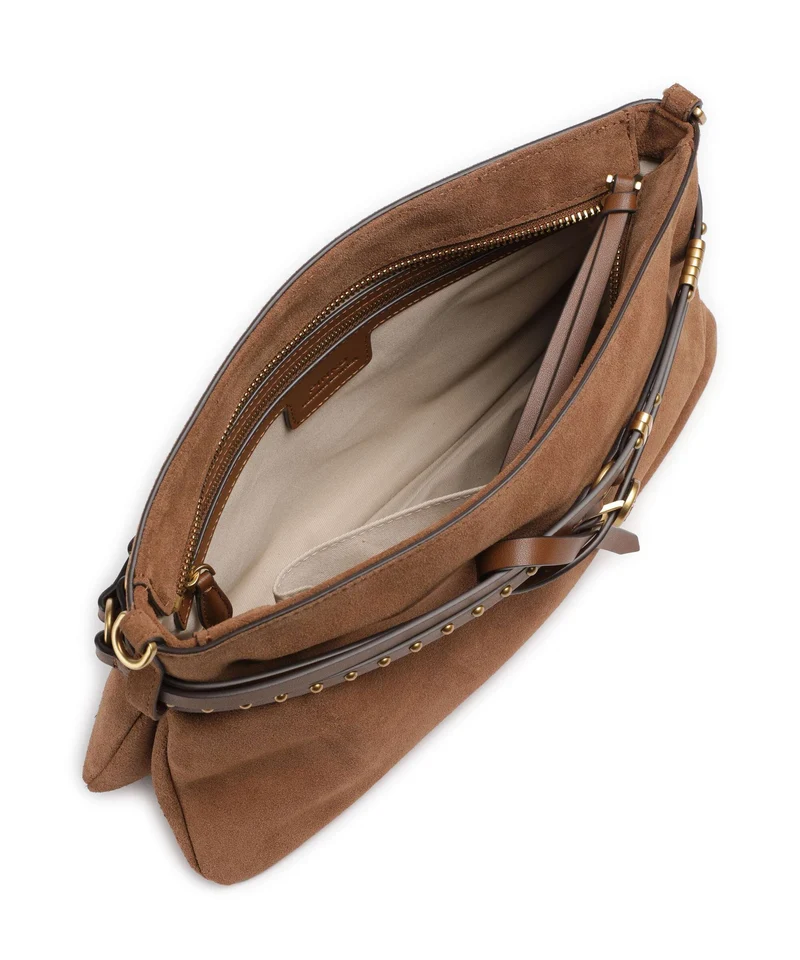 Pinko Belt Classic Schultertasche marrone/leone/antique gold