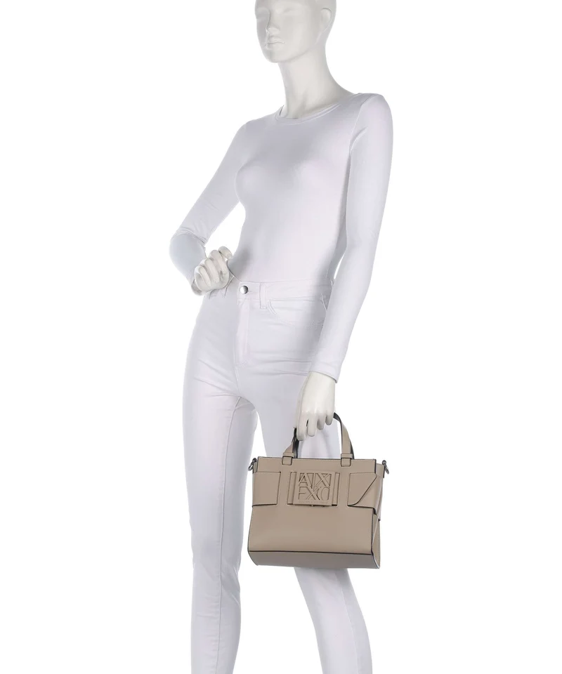 Armani Exchange Susy M Handtasche sand