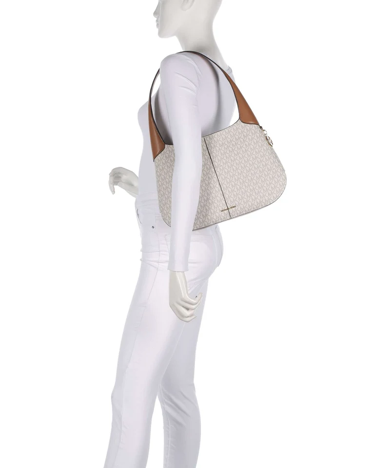 Michael Kors Alice Large Beuteltasche vanilla/acorn