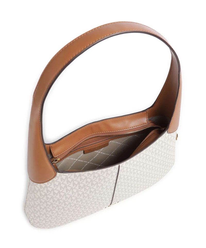 Michael Kors Alice Large Beuteltasche vanilla/acorn