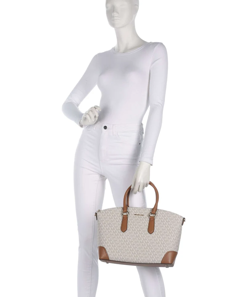 Michael Kors Murphy Large Handtasche vanilla/acorn