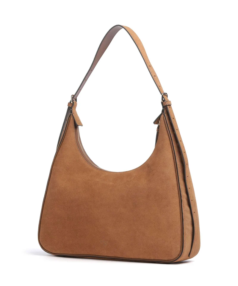 Pinko Miss Pinko Classic Beuteltasche marrone gold mordore
