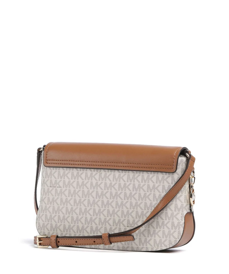 Michael Kors Alice Small Umhängetasche vanilla/acorn