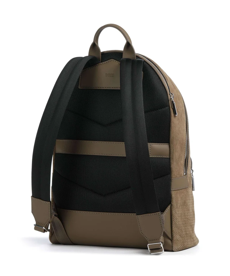 BOSS Crosstown Rucksack dark beige