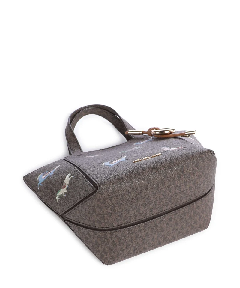 Michael Kors Jordi Small Handtasche brown/acorn