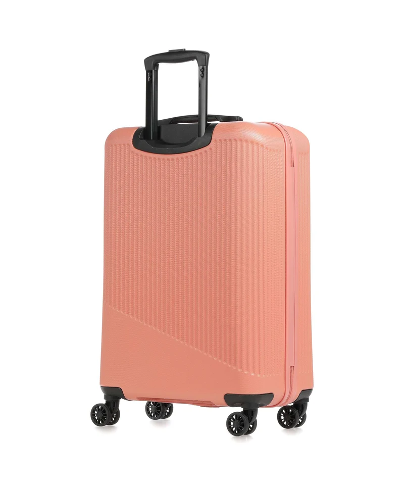 Travelite Bali 4-Rollen Trolley koralle