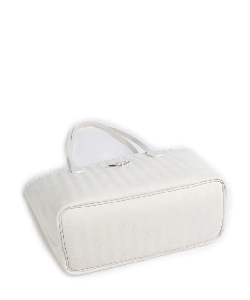 Maison Mollerus Vinerus Genf Shopper snow weiss